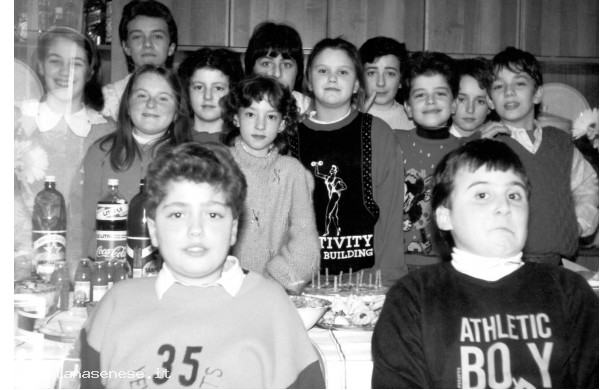 1986, Martedì 3 Marzo - 11° compleanno di Claudia