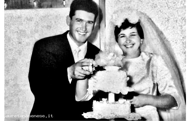 1965, Lunedì 5 luglio - Ilio e Brunella tagliano la torta