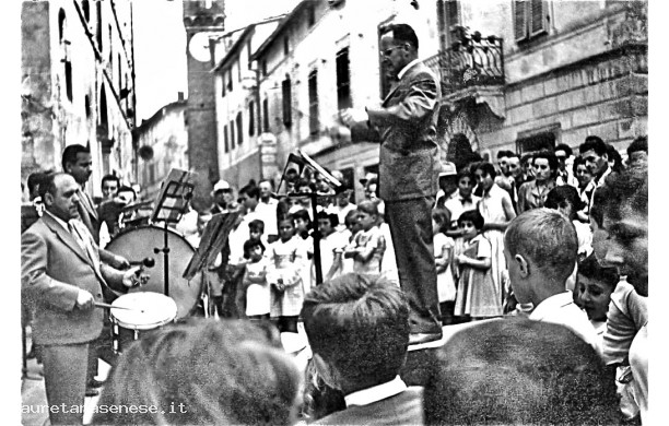 1954? - Si suona a Sant'Agostino per la Festa della Madonna delle Grazie