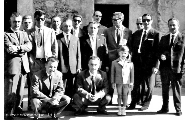 1961, Sabato 14 Ottobre - Dopo il pranzo per il matrimonio di Renella Soldati