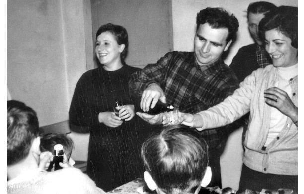 1967 - Un momento di grade allegria dei coniugi Benocci.