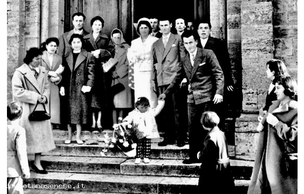 1958, Sabato 25 Gennaio – Fosco e Bruna, sposi