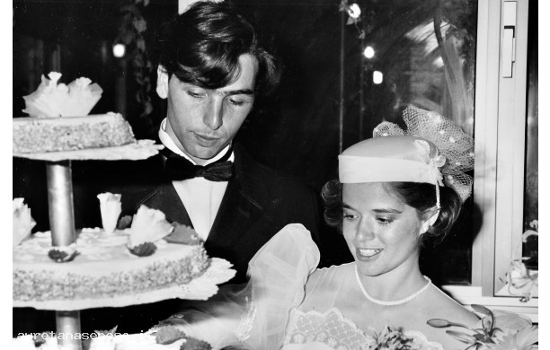 1987, Domenica 4 Ottobre - Il taglio della torta a fine pranzo