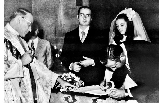 1971, Mercoledì 14 Settembre - Il Proposto sposa la nipote