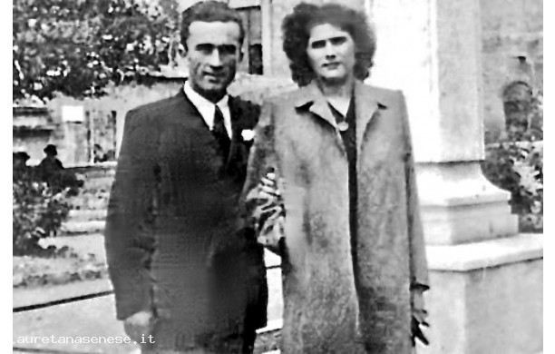 1946, Mercoledi 24 Aprile - Osvan e Velia il giorno del matrimonio