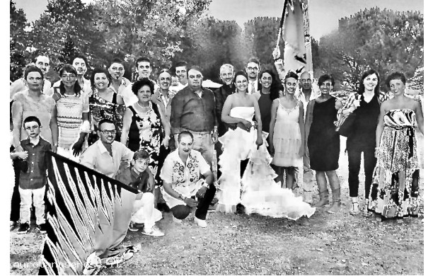 2015, Sabato 8 Agosto - Matrimonio Equatori con i contradaioli