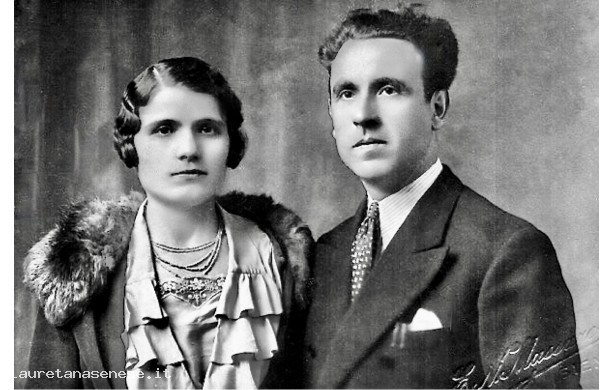 1925, 20 Aprile - Foto ricordo del giorno di matrimonio