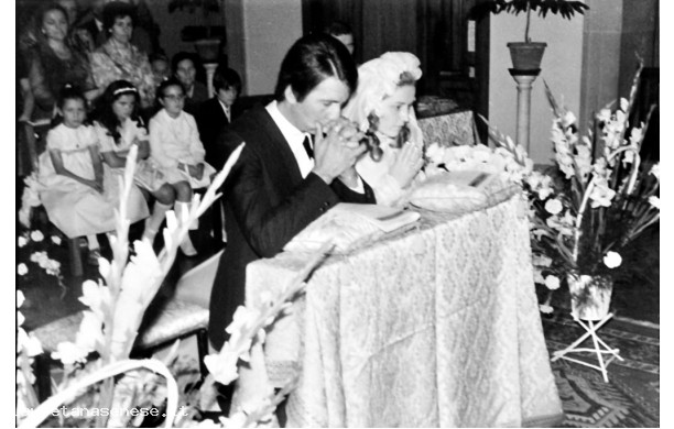 1971 - Sergio Angelini all'altare