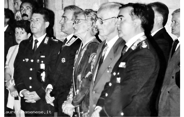 1997, Domenica 21 Settembre - Personaggi presenti all'inaugurazione del monumento