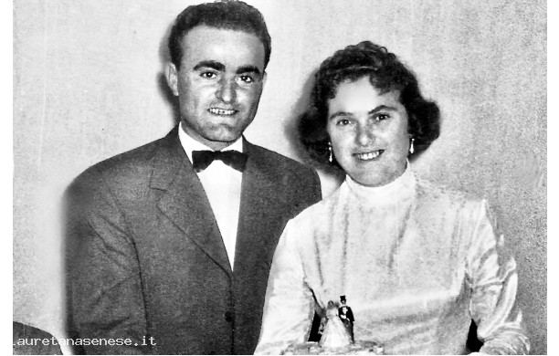 1957, Lunedì 21 Ottobre - Marino e Novilia, sposi