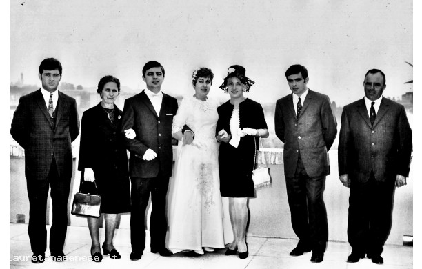 1968, Lunedì 7 Ottobre - I Parrini al completo