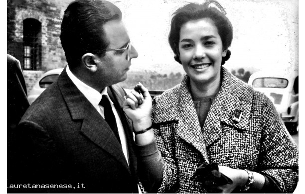 1966? - Una coppia felice, a Monte Oliveto