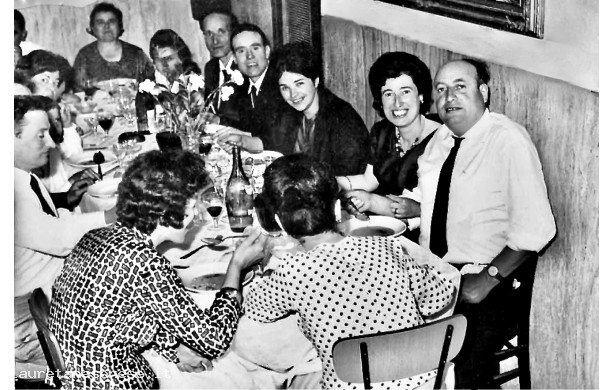 1962? - Pranzo nuziale di Mario e Giovanna