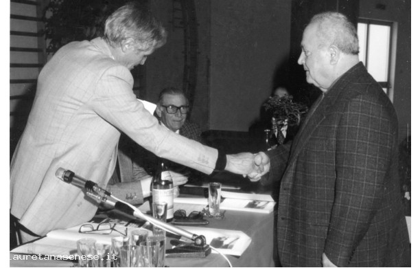 1978? - Dario premiato dalla Cassa Rurale