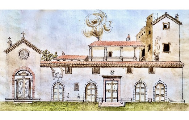 1622 - La Precettoria dei Cavalieri di Malta con annessa la chiesa di San Giovanni