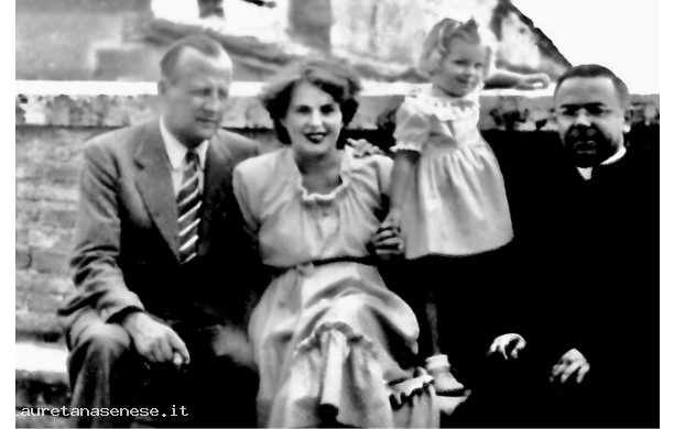 1949 - Gli Schonburg con la figlia primogenita