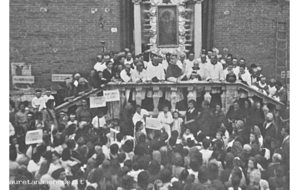 1948? - La Madonna Delle Grazie ancora intatta, prima di essere letteralmente segata