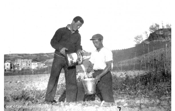 1952? - Quando l'orto si innaffiava con i secchi