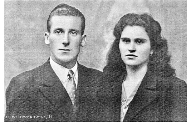 1948, Sabato 25 Settembre - Ricordo matrimoniale di Primo e Marcella