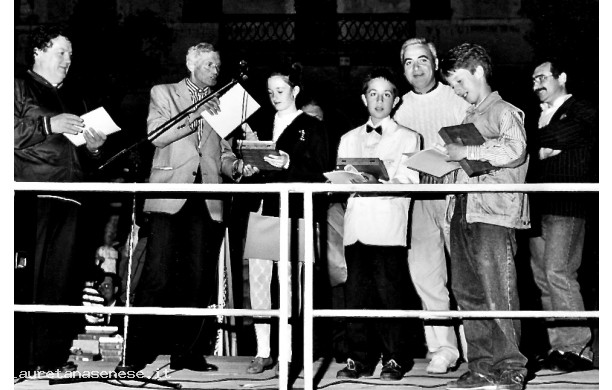 1990, Sabato 19 Maggio: Il primo premio ad una giovane scrittrice