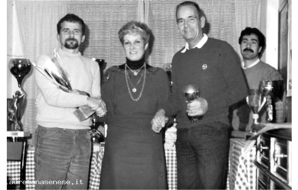 1984 - Premiazione in casa GARBARREDA