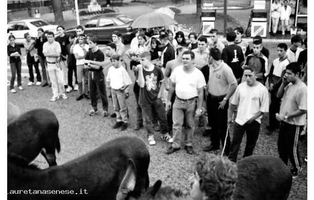 1997 - Tutti al Parco per il sorteggio dei ciuchi