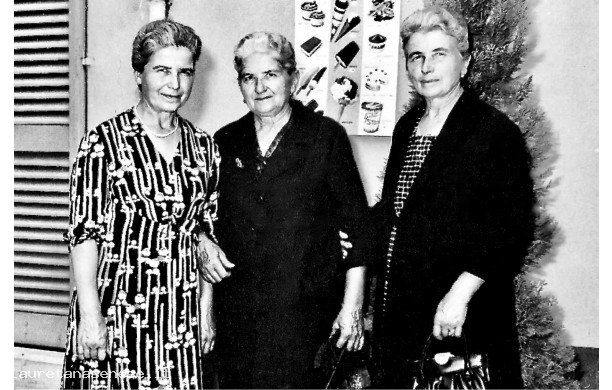 1967, Domenica 3 Settembre - Le tre sorelle Sbardellati al matrimonio di Roberto