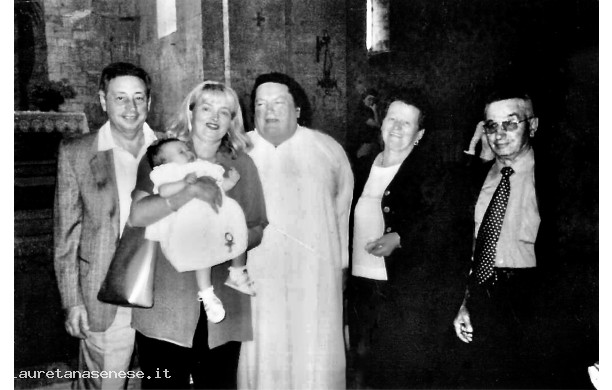 2000, 5 Giugno - Battesimo della prima nipote del trillino