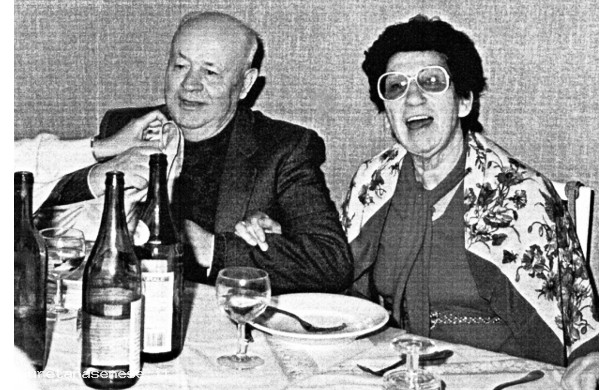 1987, Domenica 6 Dicembre - La Famiglia dell'Ufficio Postale festeggia i 40 di matrimonio