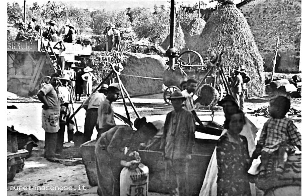 1935 - Tribbiatura con macchina a vapore