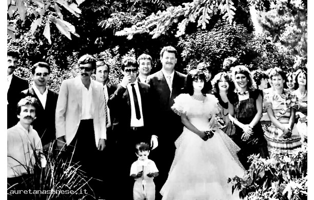 1984, Lunedì 27 Agosto - Valfrido e Rita, sposi